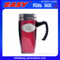 16oz The heat insulated ss tumblers with laser logo plate
